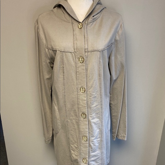 Ours Gray Midi Dress with Classic Silhouette (sz XL) - Picture 1 of 7
